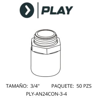 PLY-AN24CON-3-4