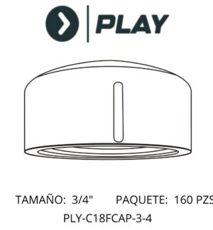 PLY-C18FCAP-3-4